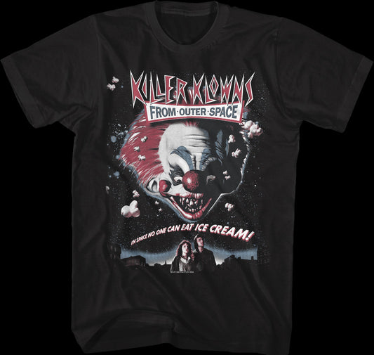 Movie Poster Killer Klowns From Outer Space T-Shirt