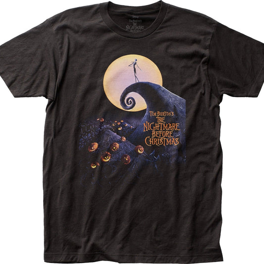 Movie Poster Nightmare Before Christmas T-Shirt