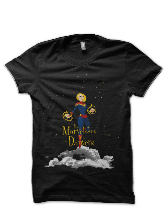 Captain Marvel T-Shirt Style001