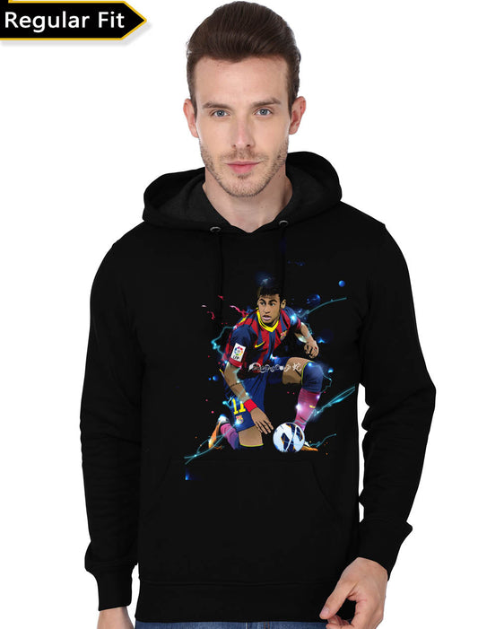 Neymar Jr Black Hoodie