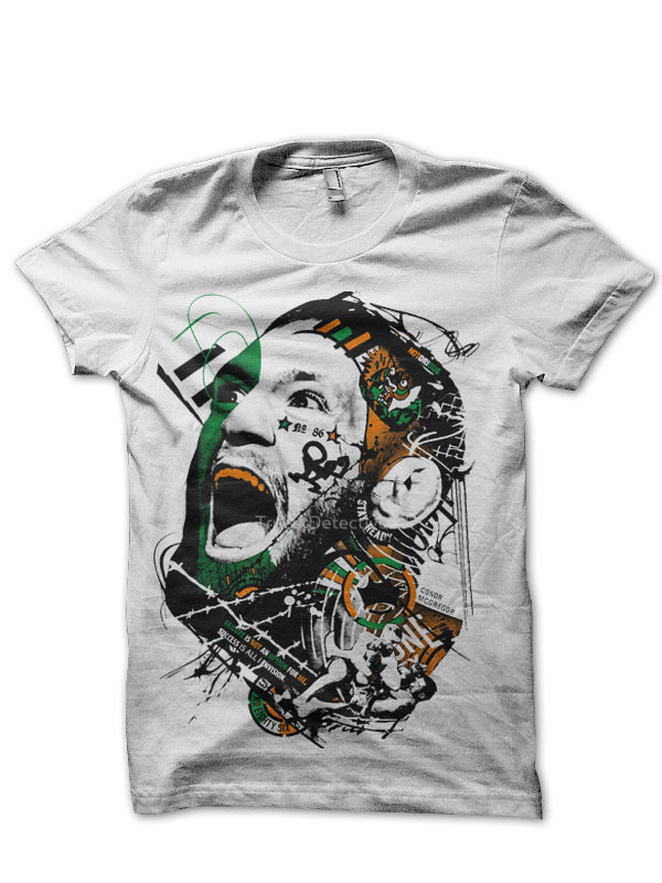 Connor UFC White T-Shirt