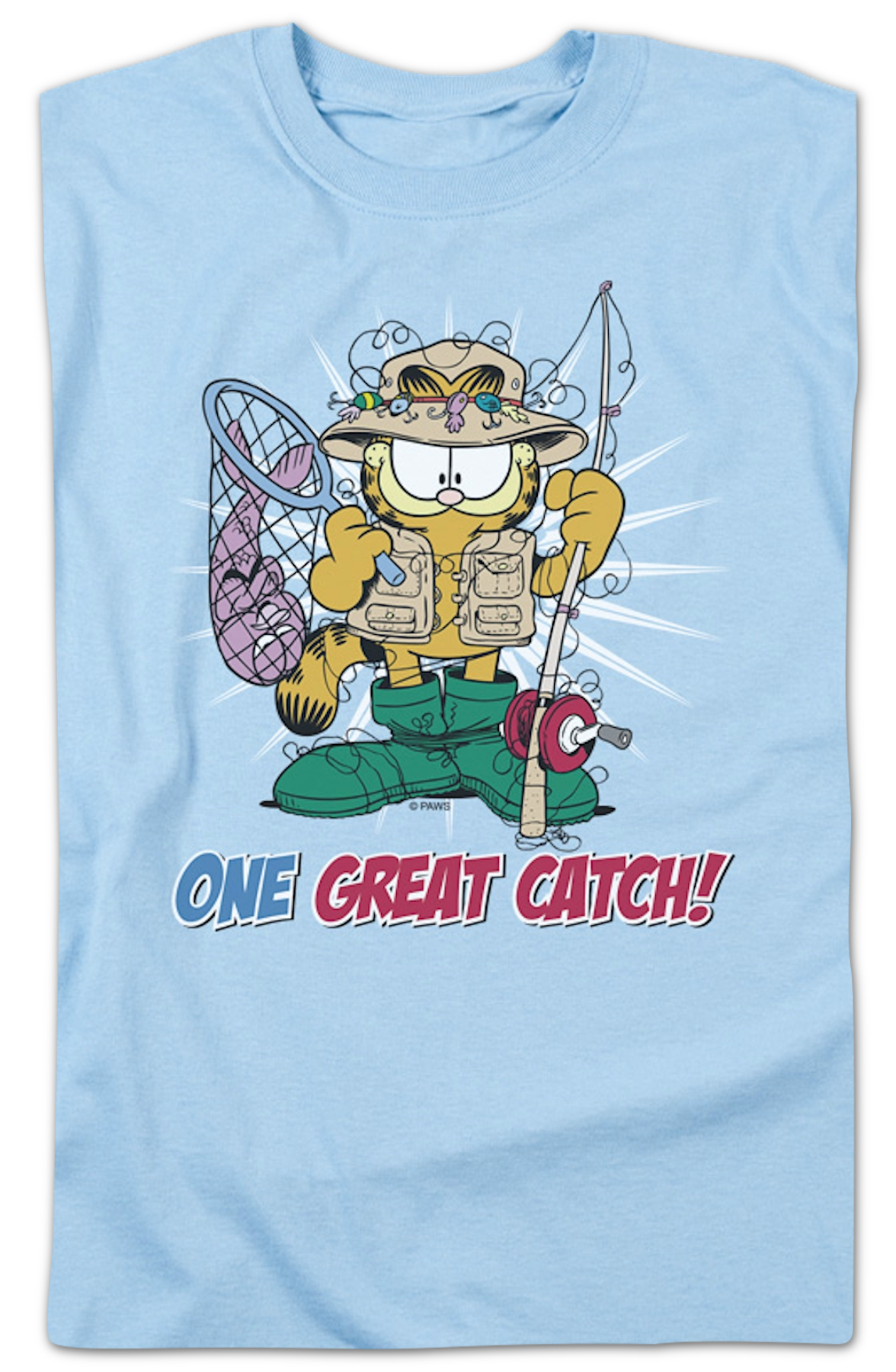 One Great Catch Garfield T-Shirt