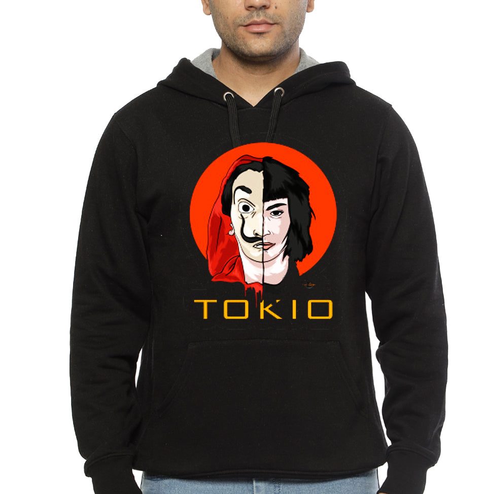 CASA DE PAPEL â€“ TOKIO Black Hoodie