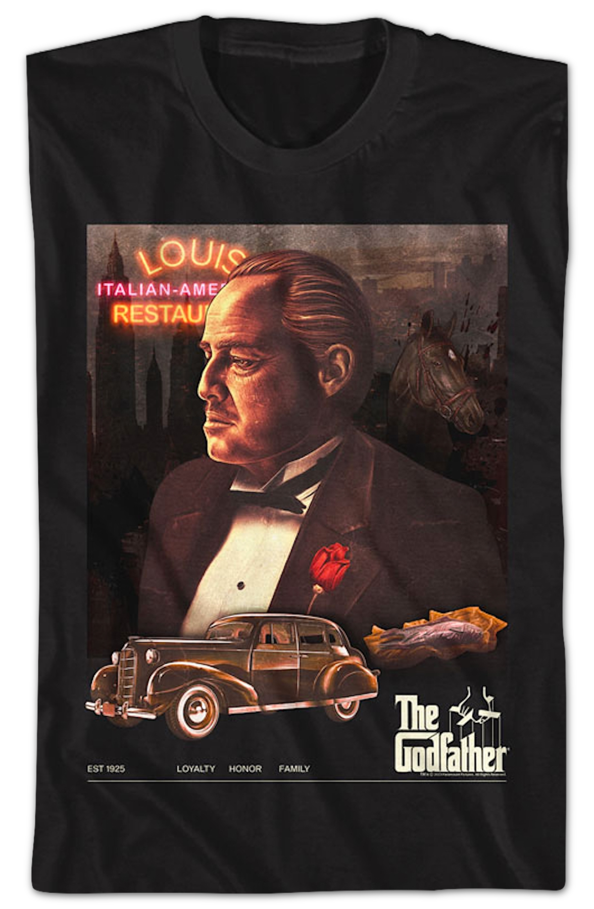 Poster Collage The Godfather T-Shirt