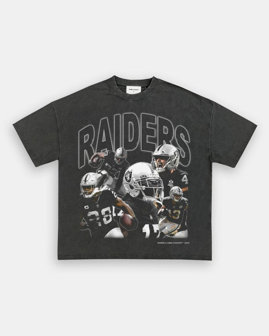 RAIDERS VINTAGE TEE (CUSTOM ORDER WITH BACK) - [DS] Style001