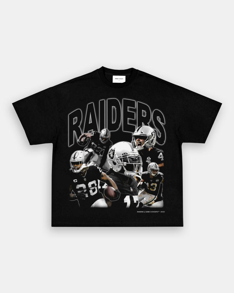 RAIDERS VINTAGE TEE (CUSTOM ORDER WITH BACK) - [DS] Style001