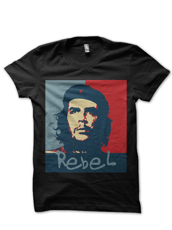 Che Rebel Black Half Sleeve T-Shirt