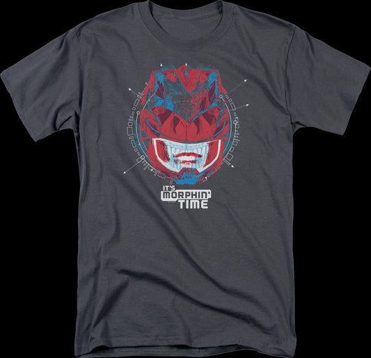 Red Ranger It's Morphin' Time Mighty Morphin Power Rangers T-Shirt