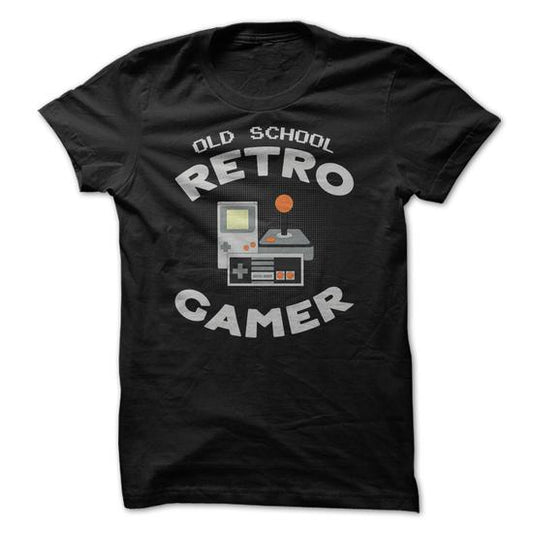 Retro Black T-Shirt