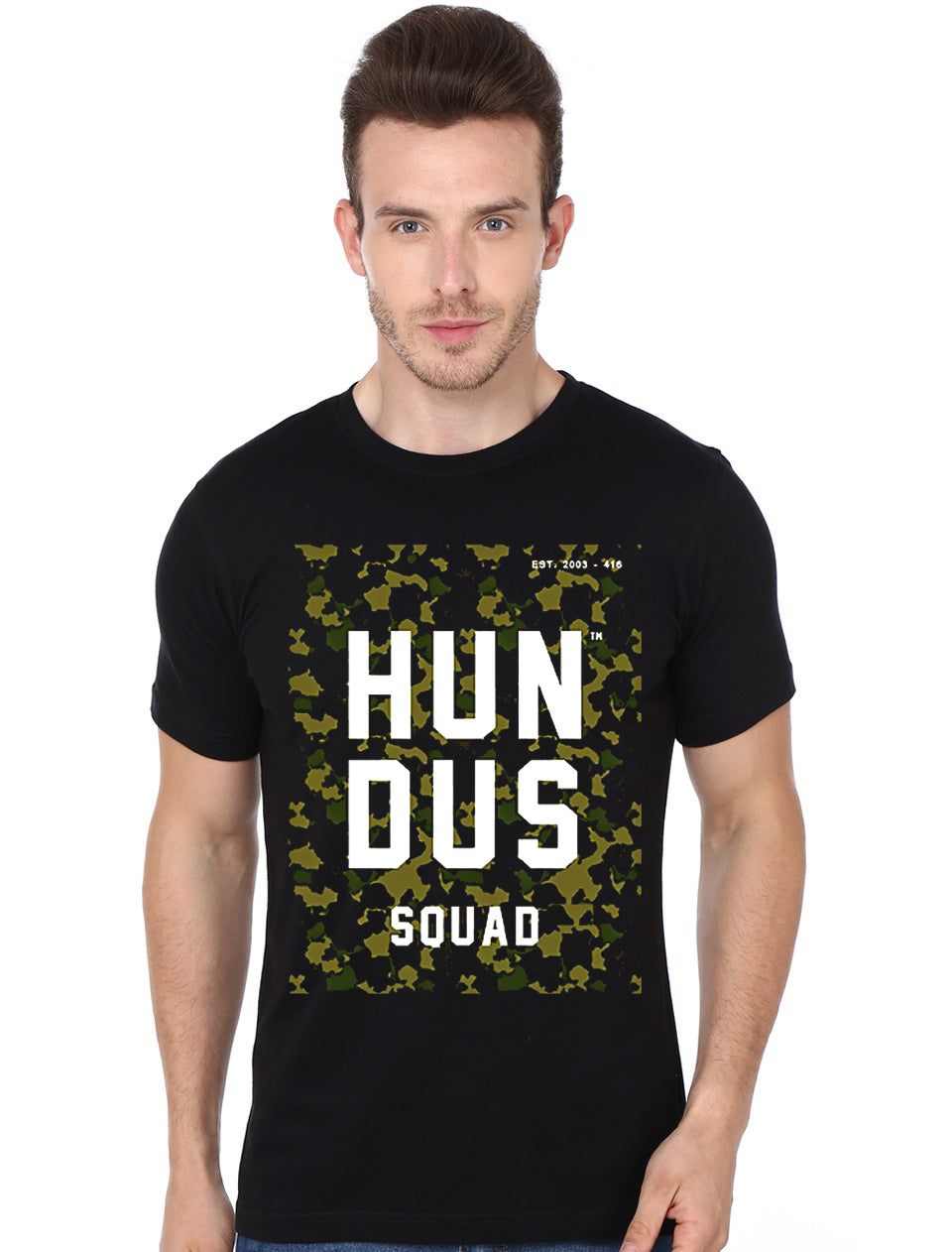 Hun Dus Squad Black T-Shirt