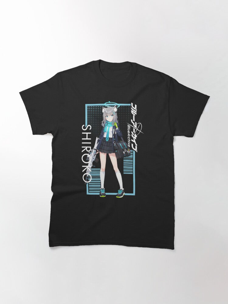 Blue Archive - SHIROKO - Character Portrait Classic T-Shirt