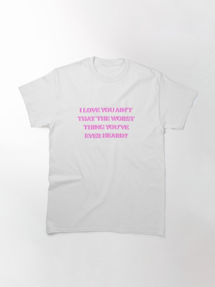 cruel summer lyrics— taylor swift “lover” Classic T-Shirt Style001
