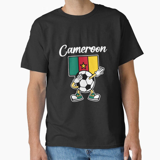 CAMEROON Dabbing Football Soccer Ball - CAMEROON Classic T-Shirt