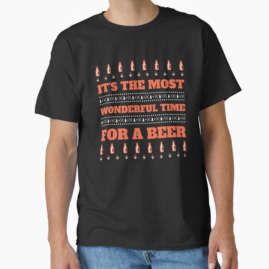 Beer Ugly Sweater Classic T-Shirt
