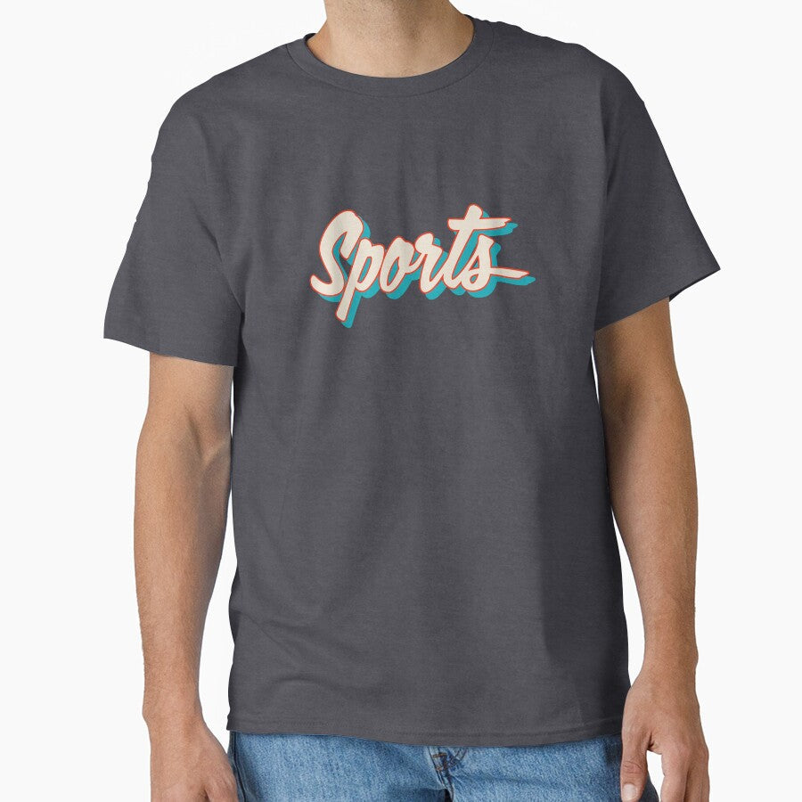 Big Sports - Teal Shadow Classic T-Shirt