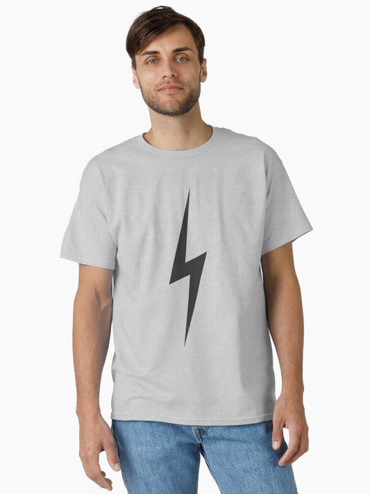 Black Color Thunder Classic T-Shirt