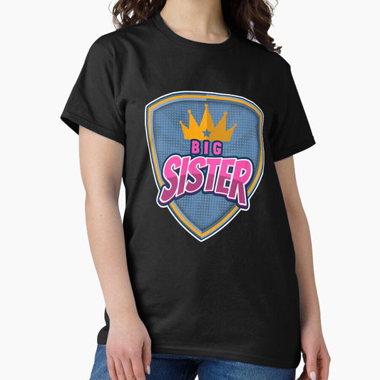 Big Sister Superhero Classic T-Shirt