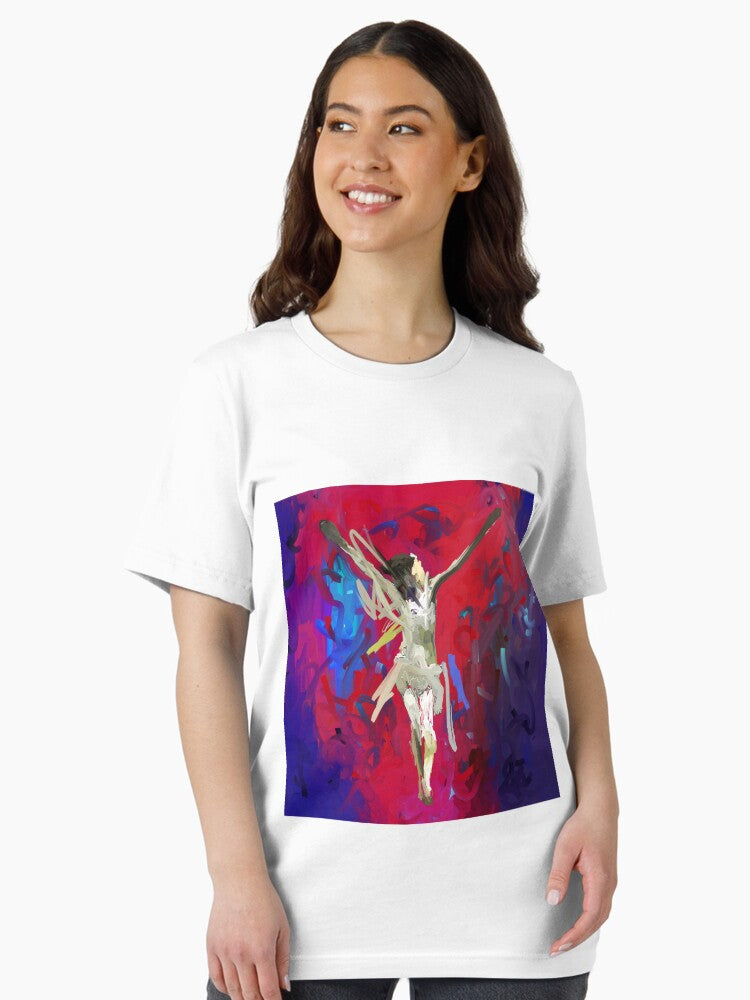Crucifixion of Jesus an abstract art | Abstract art of Jesus Crucifixion | Jesus Christ crucified | abstract art Essential T-Shirt