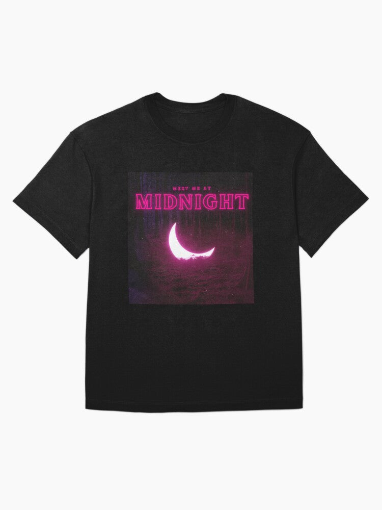 midnights (strangerthings vibes) meet me at midnight TS10 pink Oversized T-Shirt