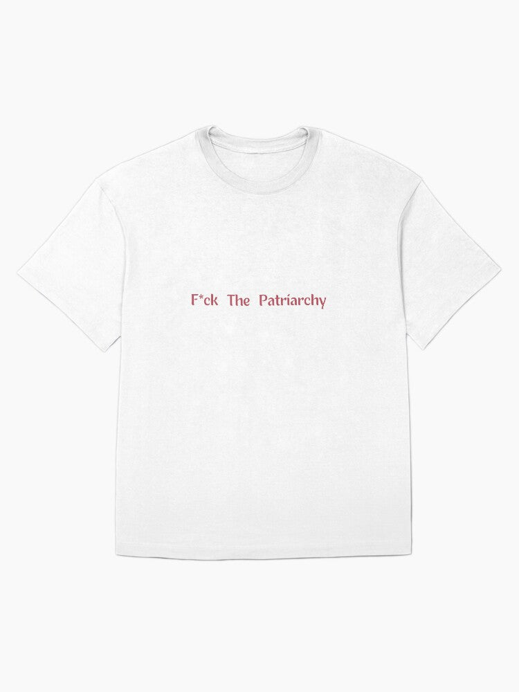 fuck the patriarchy,all too well ,red Oversized T-Shirt