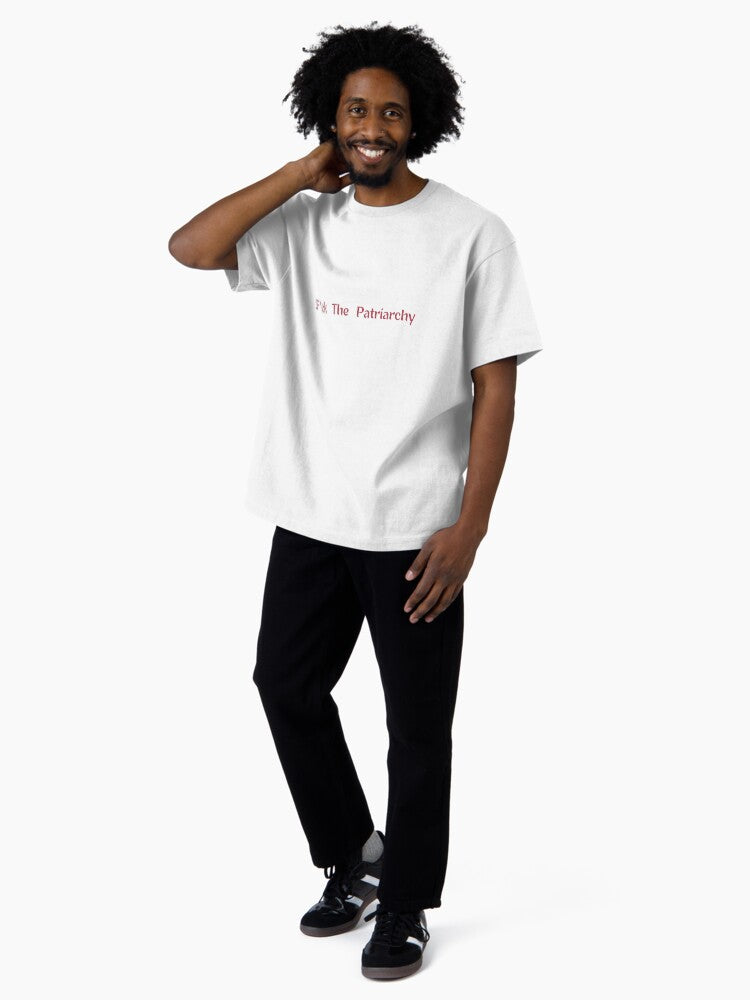 fuck the patriarchy,all too well ,red Oversized T-Shirt
