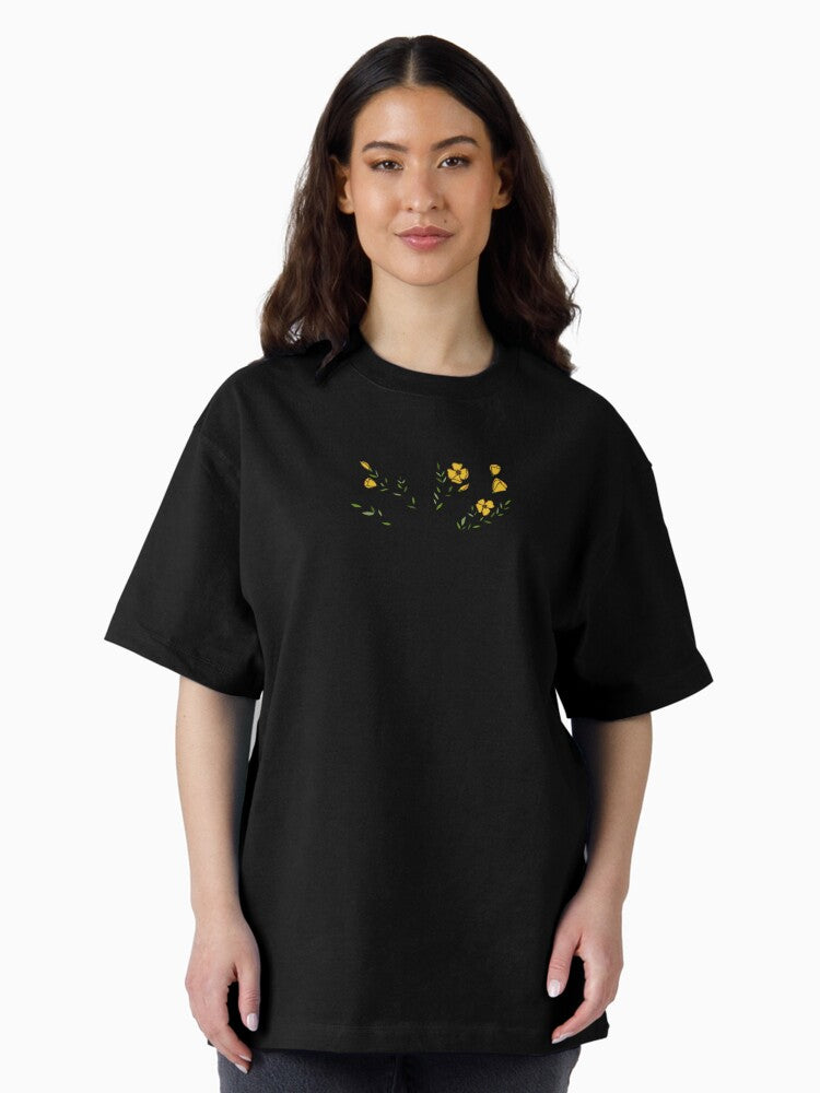 blossom hands Oversized T-Shirt