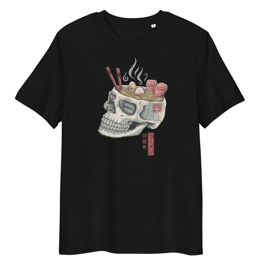 Japanese Tee Shirt - Skull Ramen