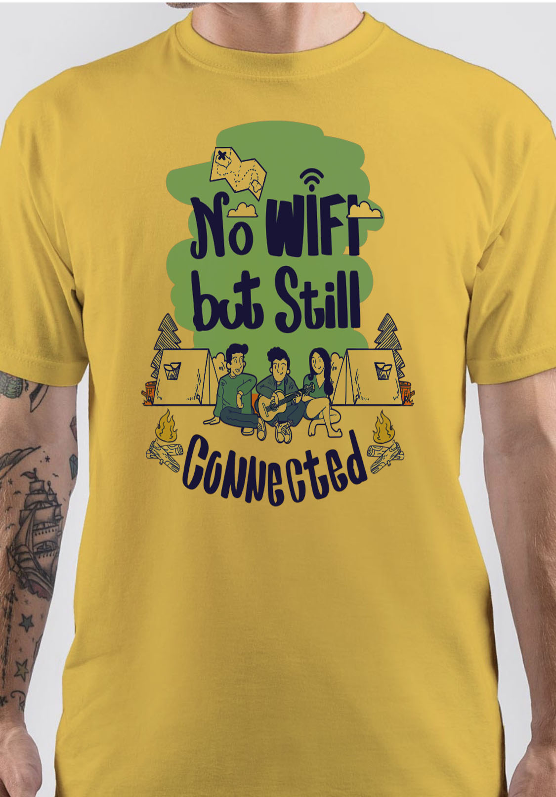 Connected T-Shirt Style001