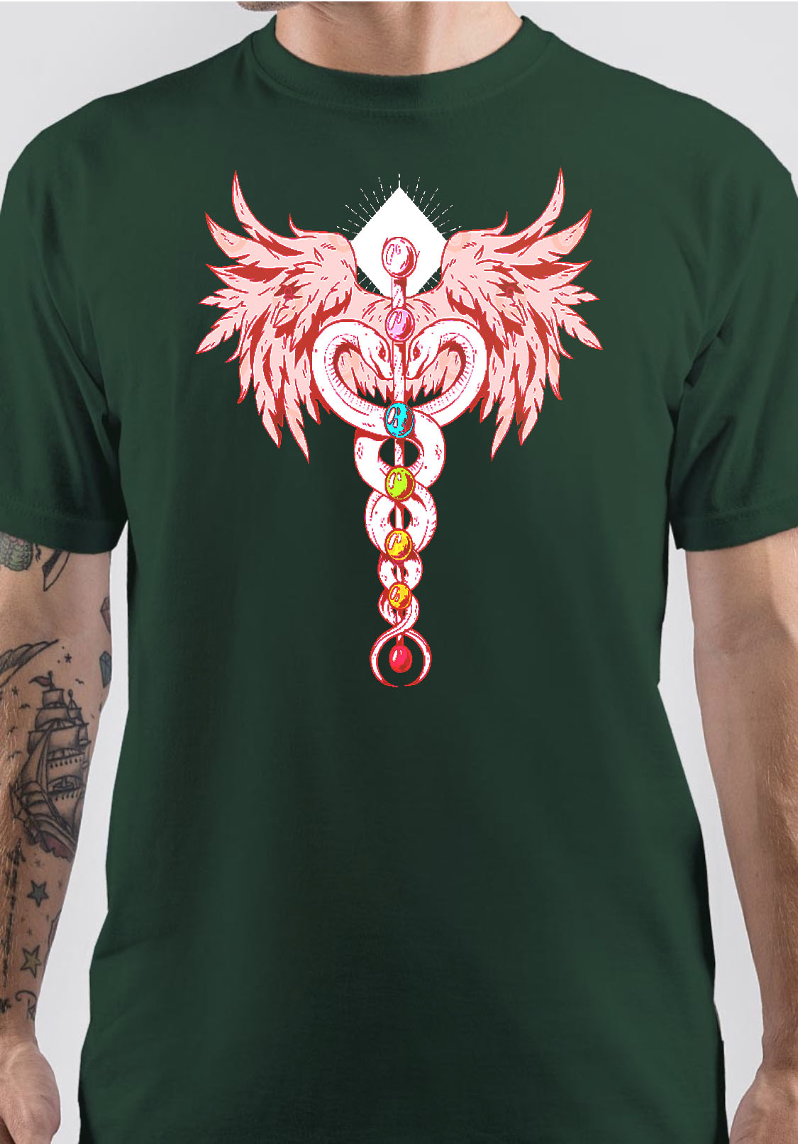 Caduceus T-Shirt Style002