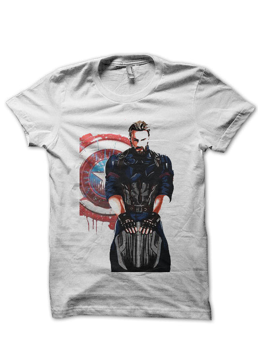 Captain America T-Shirt Style001