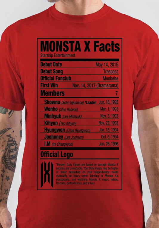 Monsta X T-Shirt Style014