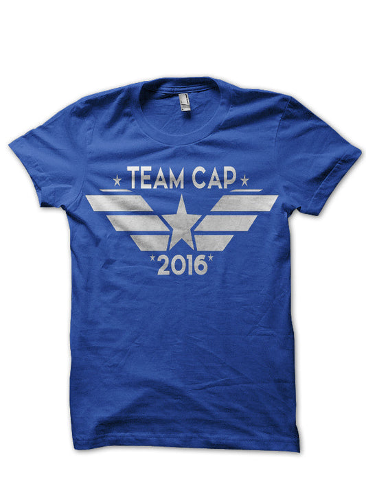 Team Cap Blue Tee