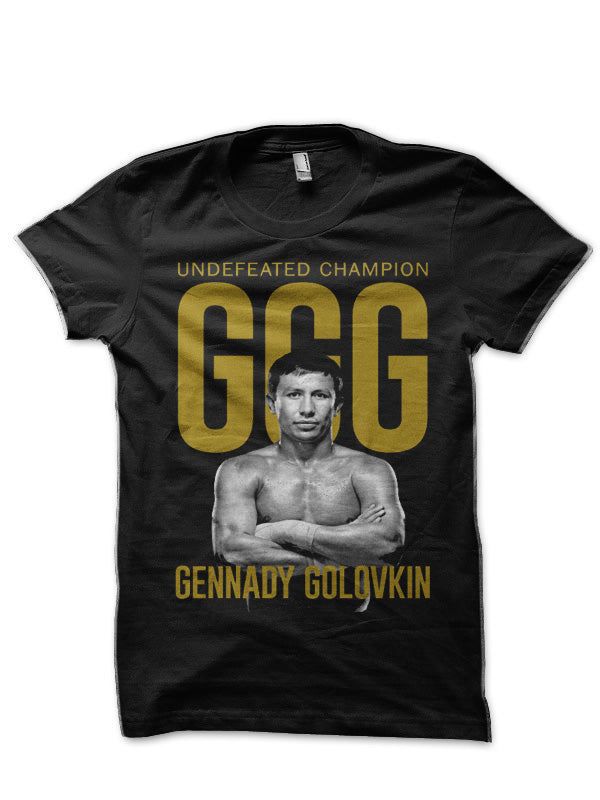 Team GGG Black T-Shirt