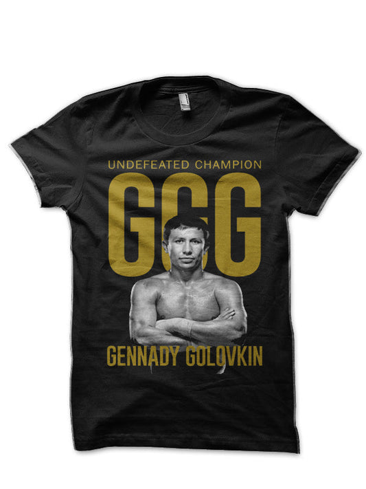 Team GGG Black T-Shirt
