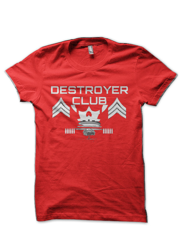 Destroyer Club Half Sleeve T-Shirt