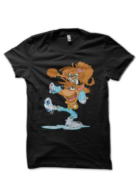 Crash French Blue Nike Half Sleeve  T-Shirt