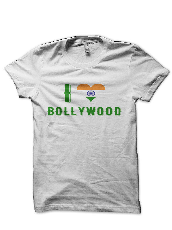I Love Bollywood Half Sleeve T-Shirt