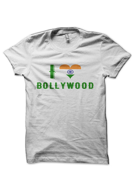 I Love Bollywood Half Sleeve T-Shirt