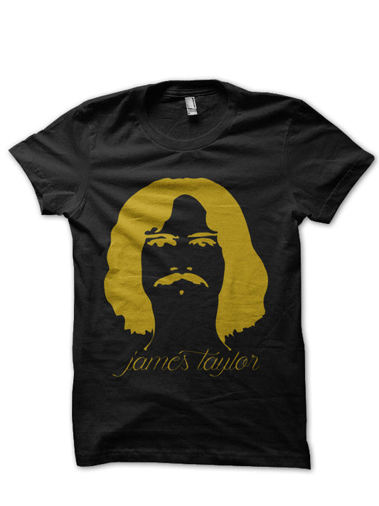 james taylor Black Half Sleeve T-Shirt