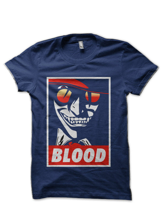 Blood Half Sleeve T-Shirt