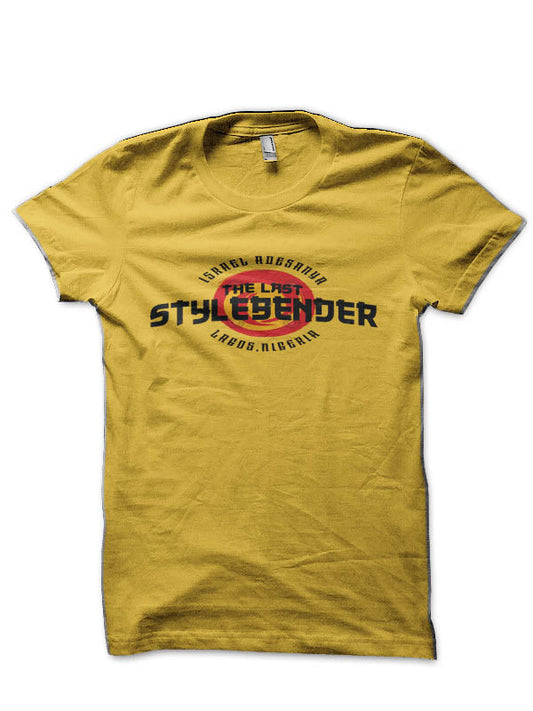 Israel Adesanya Yellow T-Shirt Style001