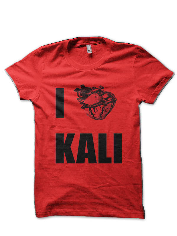 I Love Kali Half Sleeve T-Shirt