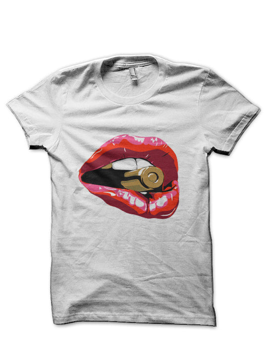 Bullet for My Valentine White Half Sleeve T-Shirt