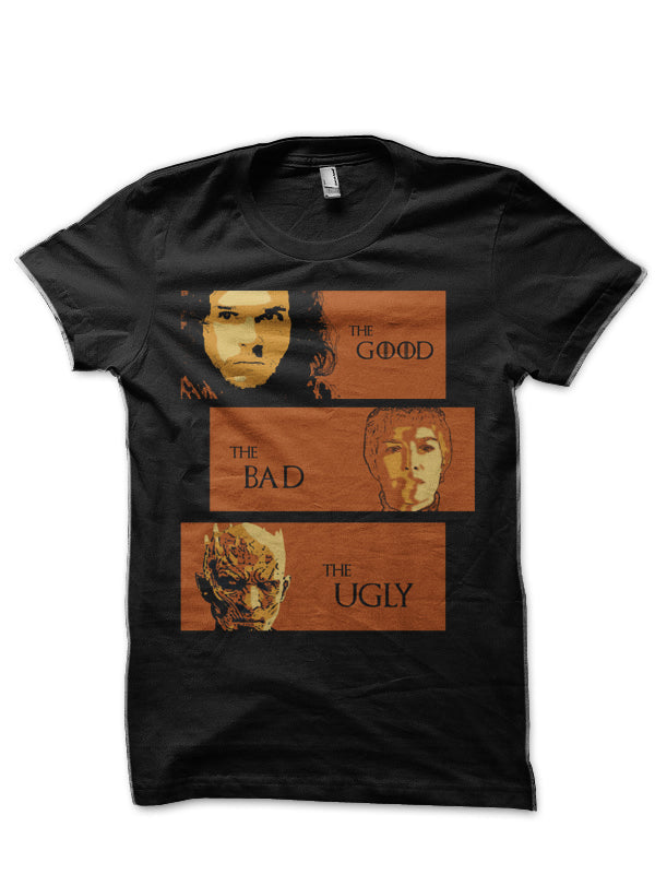 Game Of Thrones Black T-Shirt Style006