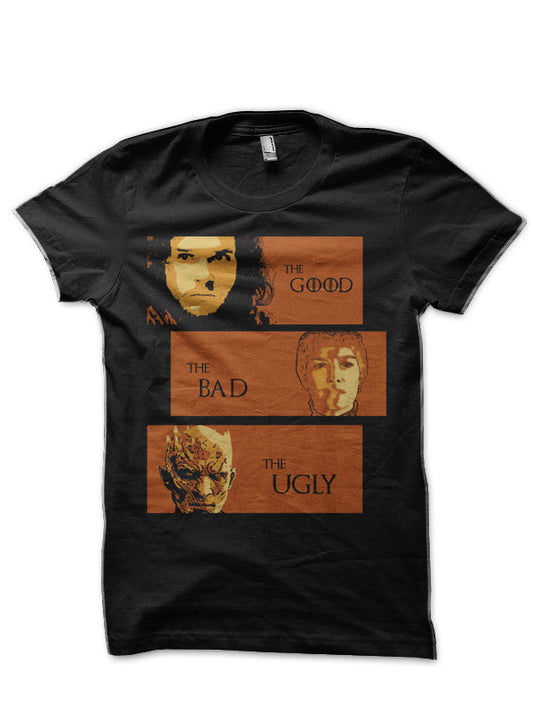 Game Of Thrones Black T-Shirt Style006
