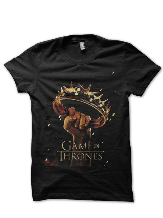 Game Of Throne Black Tee Style006