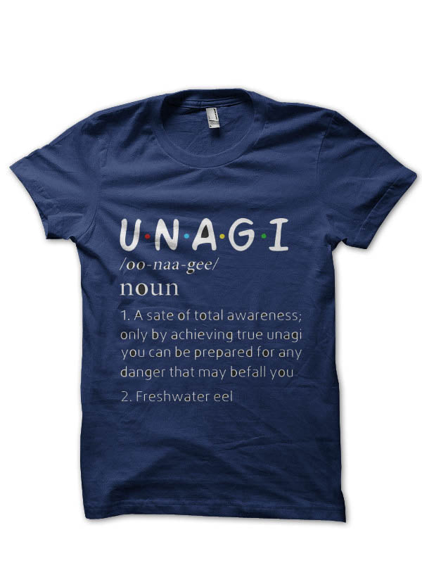Funny Noun Unagi Definition Explained As A Dictionary T-Shirt