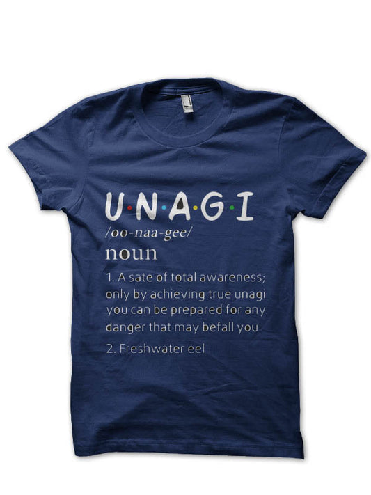 Funny Noun Unagi Definition Explained As A Dictionary T-Shirt
