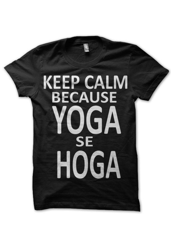 Keep Calm Yoga T-Shirt