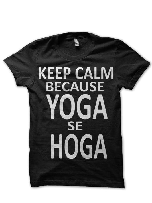 Keep Calm Yoga T-Shirt